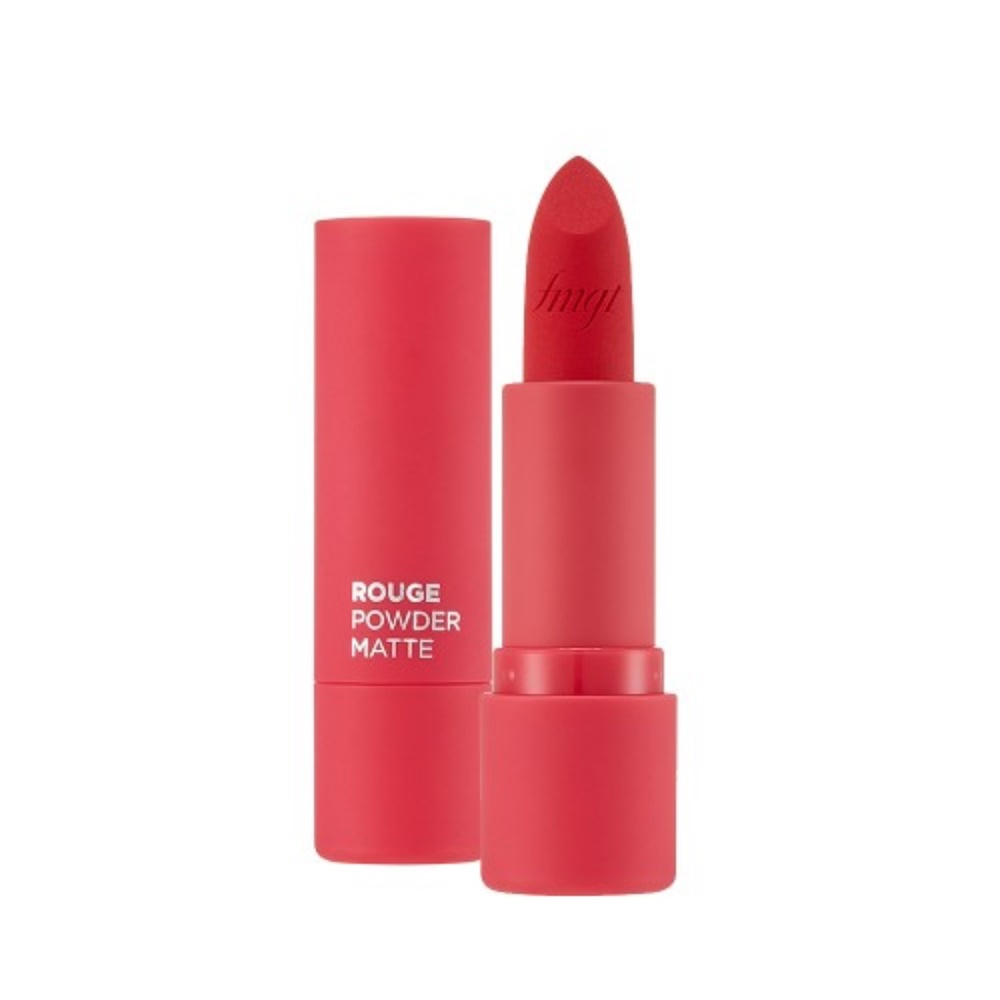 The Face Shop Rouge Powder Matte Lipstick -  Plum Powder